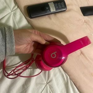 PINK BEATS HEADPHONES